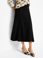 Load image into Gallery viewer, Nic+Zoe Black knit skirt