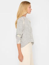Load image into Gallery viewer, Nic+Zoe Petite Dashing Diamonds Sweater