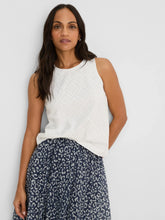Load image into Gallery viewer, Nic+Zoe Petite Diamond Eyelet Top