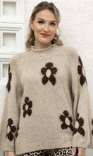 Load image into Gallery viewer, OFV Sabrina Floral Sweater