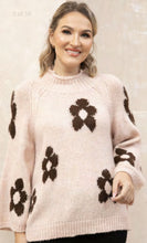 Load image into Gallery viewer, OFV Sabrina Floral Sweater