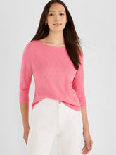 Load image into Gallery viewer, Nic+Zoe 3/4 Sleeve Boat Neck Tee