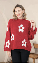 Load image into Gallery viewer, OFV Sabrina Floral Sweater