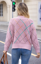 Load image into Gallery viewer, OFV Diamond Lattice Knit