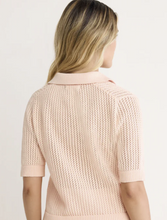 Load image into Gallery viewer, Nic+Zoe Mesh Polo Shirt