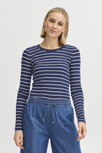 Load image into Gallery viewer, Fransa Striped tee
