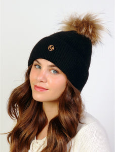Cashmere feel Pom Pom