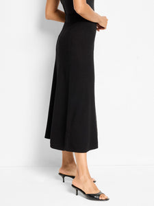 Nic+Zoe Black knit skirt