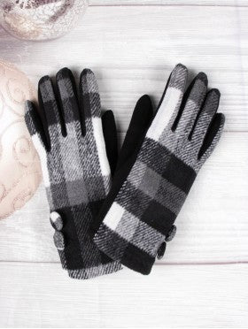 Grand Plaid Gloves