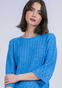 Lisette L Kiara Crochet sweater
