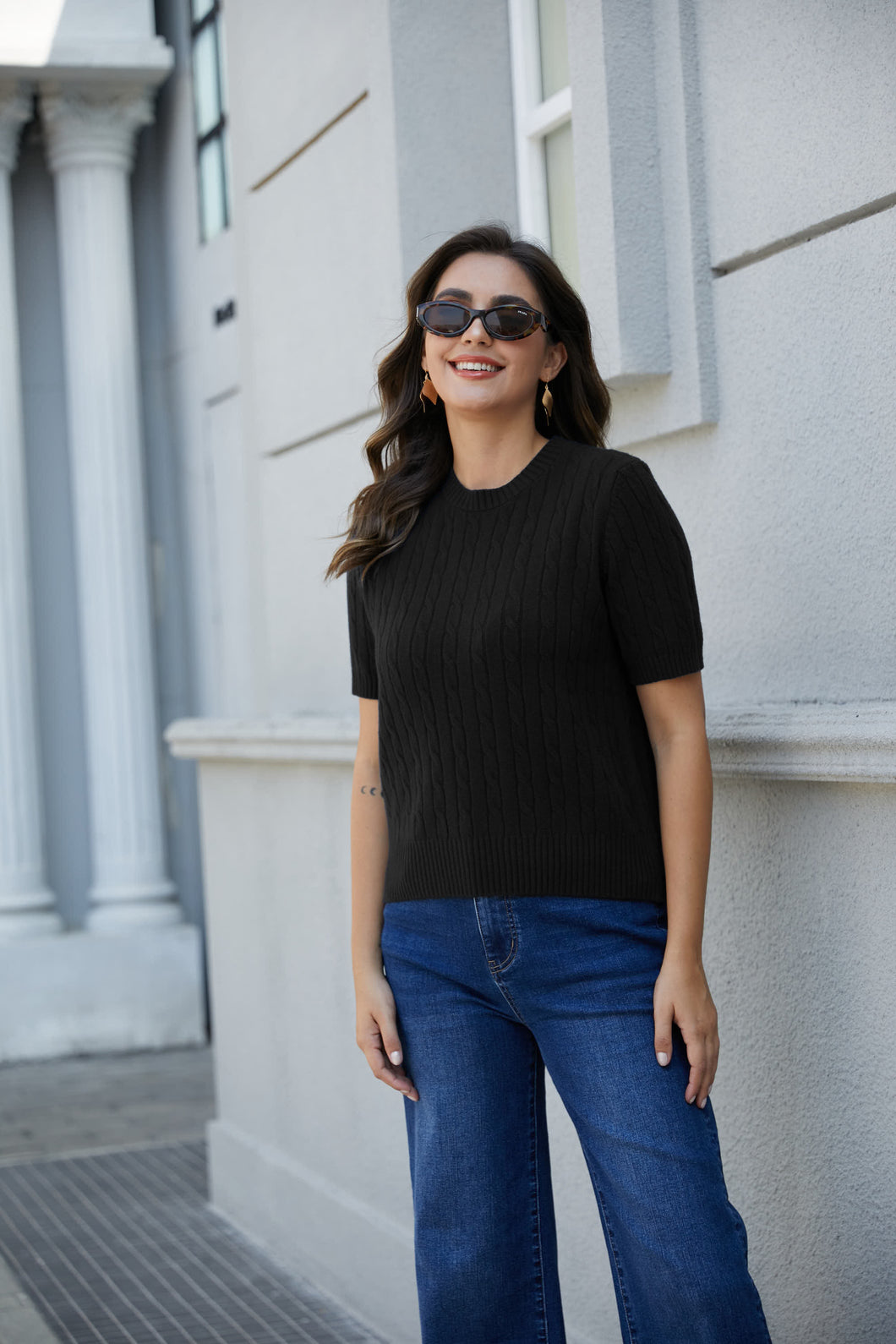 OFV Cable Knit Sweater