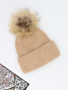 Cashmere feel Pom Pom