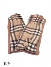 Load image into Gallery viewer, Grand Plaid Gloves
