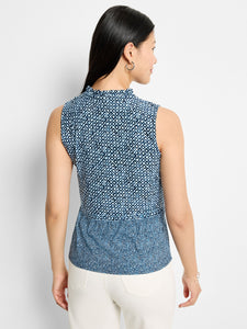 Nic+Zoe Petite Coastal Geo Tank