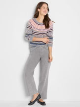 Load image into Gallery viewer, Nic+Zoe Petite Cozy Fairisle Sweater
