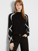 Load image into Gallery viewer, Nic+Zoe Petite Dashing Diamonds Sweater
