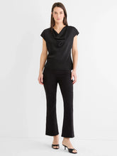 Load image into Gallery viewer, Nic+Zoe Drape Neck Gloss Tee
