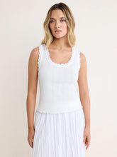 Load image into Gallery viewer, Nic+Zoe Pointelle Ella Rib Tank Top
