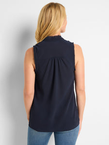 Nic+Zoe Petite Chiffon Tank Top