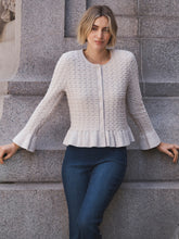 Load image into Gallery viewer, Nic+ Zoe Frill Textured Cardigan
