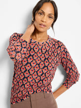 Load image into Gallery viewer, Nic +Zoe Petite Harvest Ikat  Sweater
