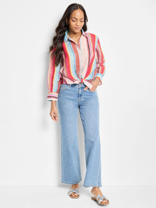 Nic+Zoe Petite Horizon Breeze Shirt