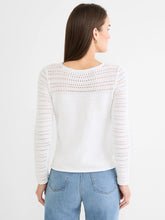 Load image into Gallery viewer, Nic+Zoe Petite Placed Pointelle Sweater

