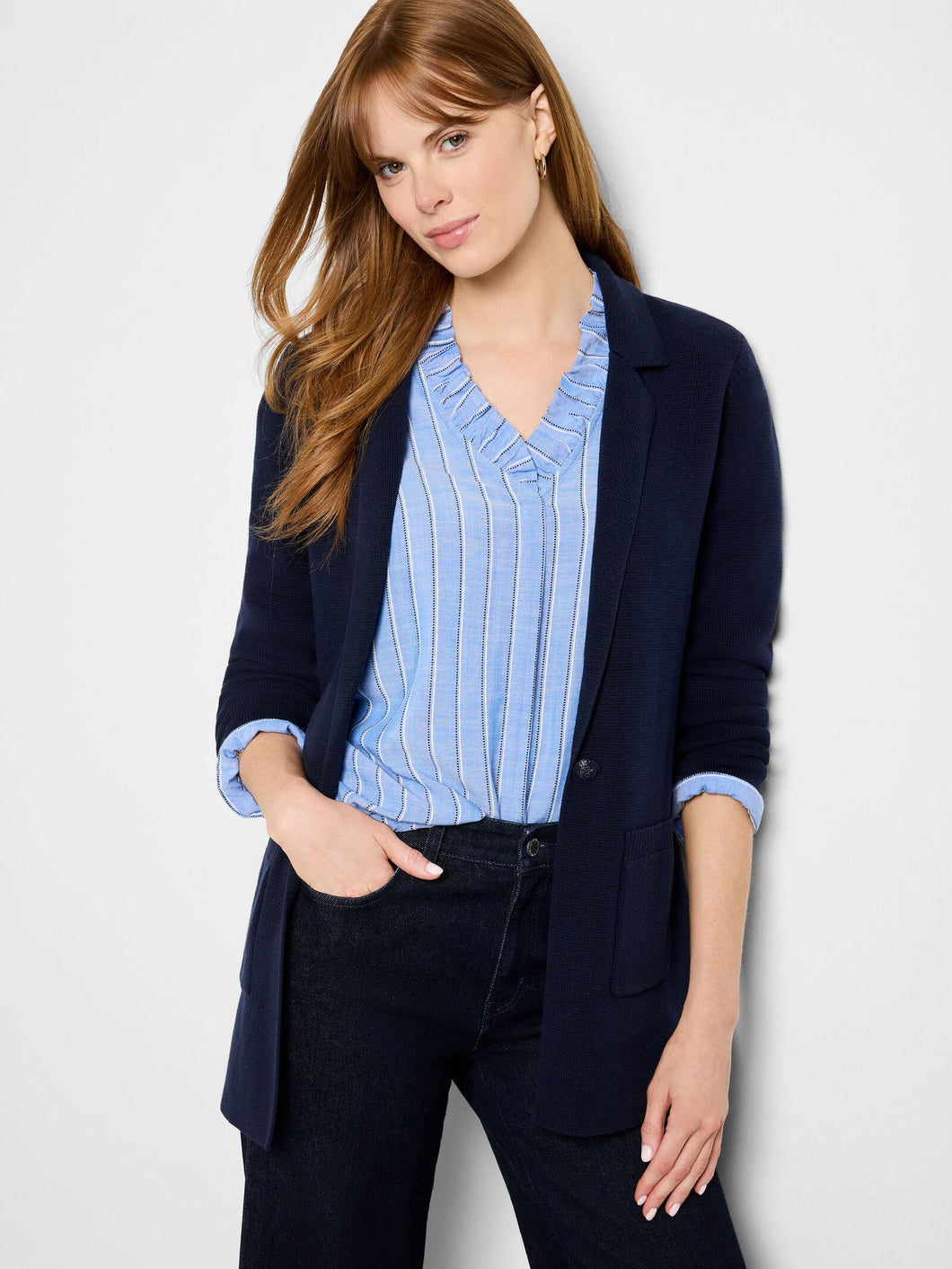 Nic+Zoe Petite Elegant Knit Jacket