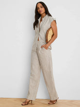 Load image into Gallery viewer, Nic+Zoe Petite Lenox Striped Pant
