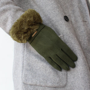 By Chance Micro Suede Gloves