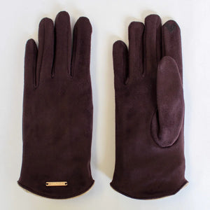 By Chance Micro Suede Gloves