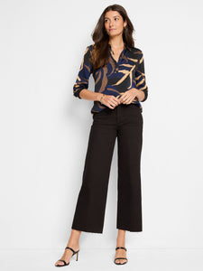 Nic+Zoe Petite Midnight Fern Blouse