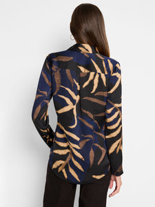 Nic+Zoe Petite Midnight Fern Blouse