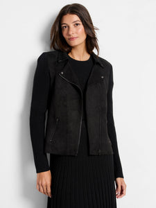 Nic+Zoe Mixed Media Jacket