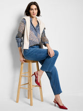 Load image into Gallery viewer, Nic+Zoe Petite Monogram Mix Blouse
