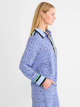 Load image into Gallery viewer, Nic+ Zoe Petite Mosaic Trimmed Shirt
