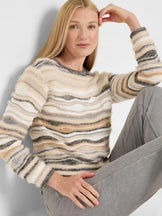 Load image into Gallery viewer, Nic+Zoe Petite Odyssey Mix Sweater
