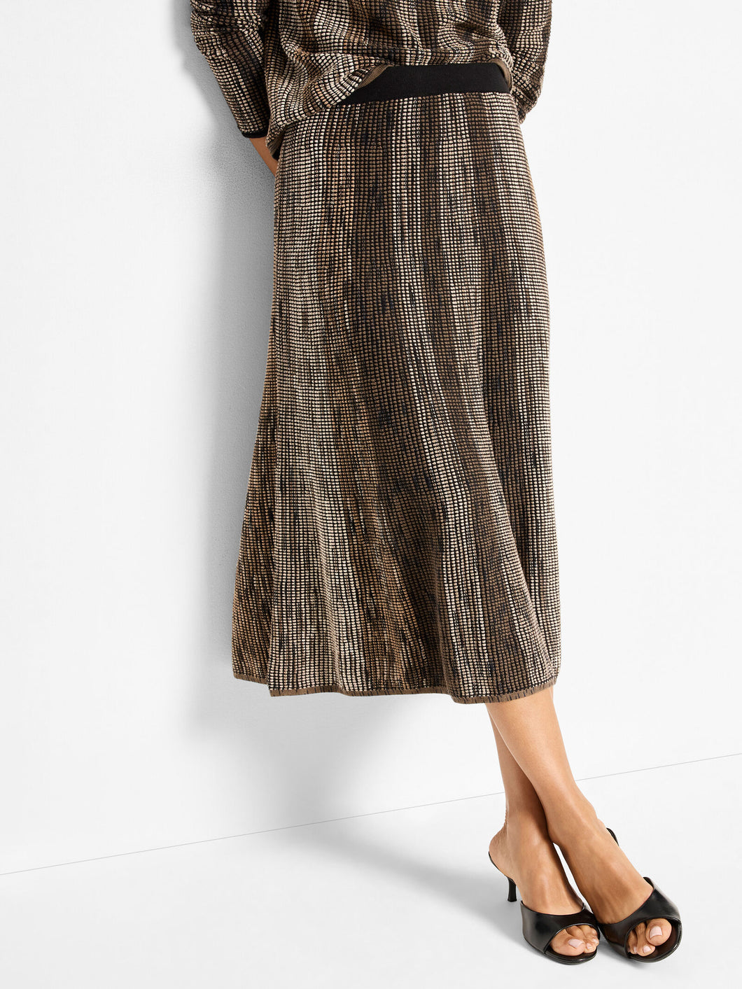 Nic+Zoe Petite Ombre knit skirt
