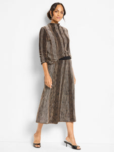 Nic+Zoe Petite Ombre knit skirt