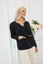 Load image into Gallery viewer, OFV Parisian Trim Sweater
