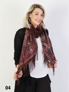 Pashmina Scarf with Tassels