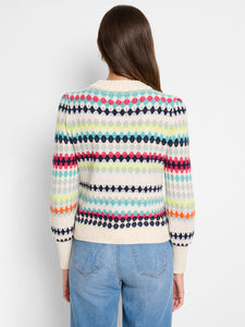 Nic+Zoe Petite Pattern Stitch Waffle Sweater
