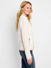 Load image into Gallery viewer, Nic+Zoe Petite Pin Stripe Knit Jacket
