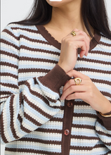 Load image into Gallery viewer, Fransa Striped Caia Cardigan
