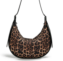 Load image into Gallery viewer, Co-Lab Amie Nylon Leopard Crossbody
