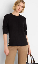 Load image into Gallery viewer, Nic+Zoe Side Button Waffle Top
