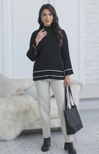 Load image into Gallery viewer, OFV Horizon Striped Ribbed Sweater
