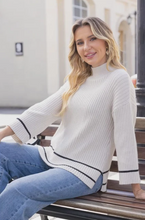 Load image into Gallery viewer, OFV Horizon Striped Ribbed Sweater
