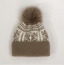 Load image into Gallery viewer, By Chance Nordic Pom Pom Hat
