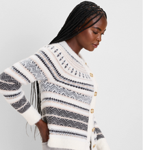 Load image into Gallery viewer, Nic+ Zoe Petite Fairisle Cardigan

